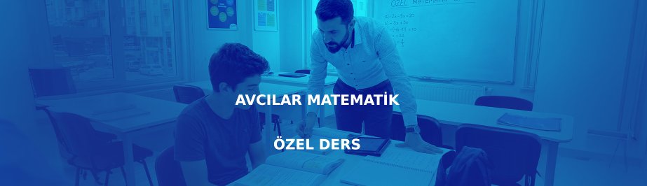 Avcılar matematik özel ders