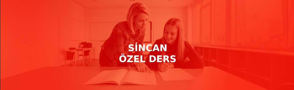 Sincan Özel Ders
